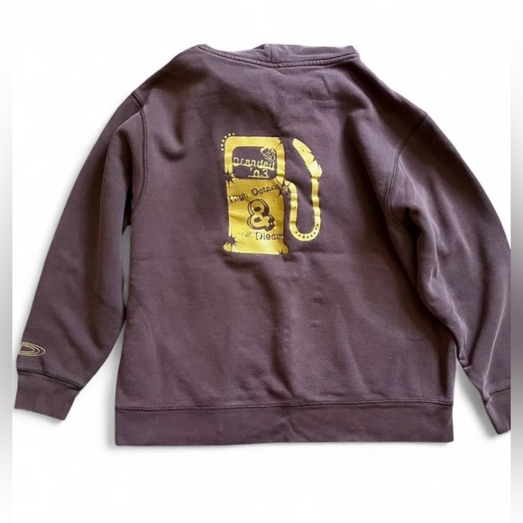 Foot Locker Unleaded Brown Hoodie for Men Size Large - Picture 3 of 3